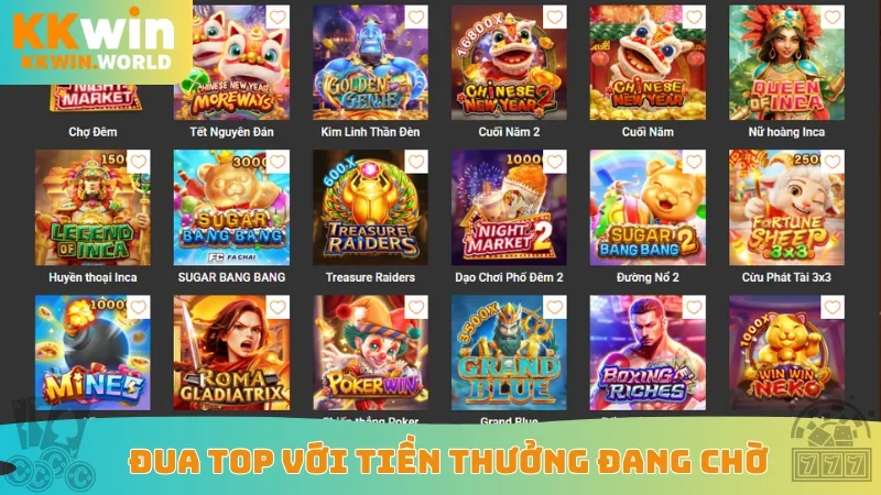 Đua top với tiền thưởng đang chờ