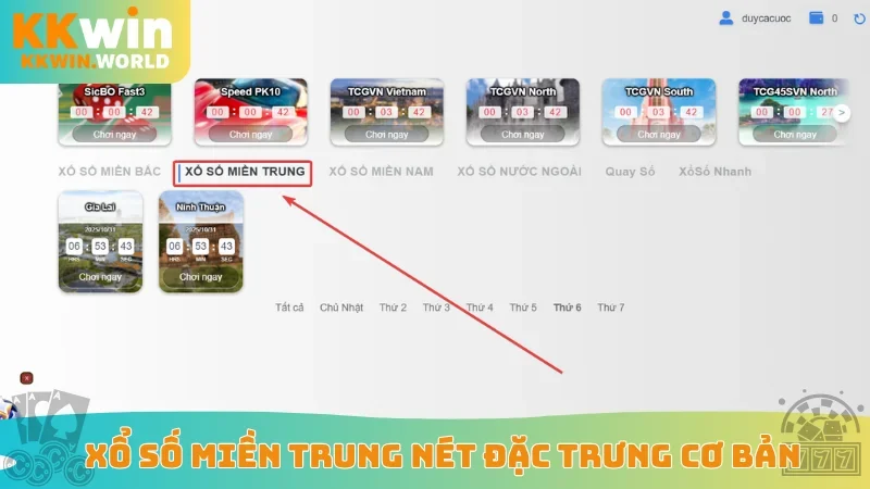 Xổ số miền Trung